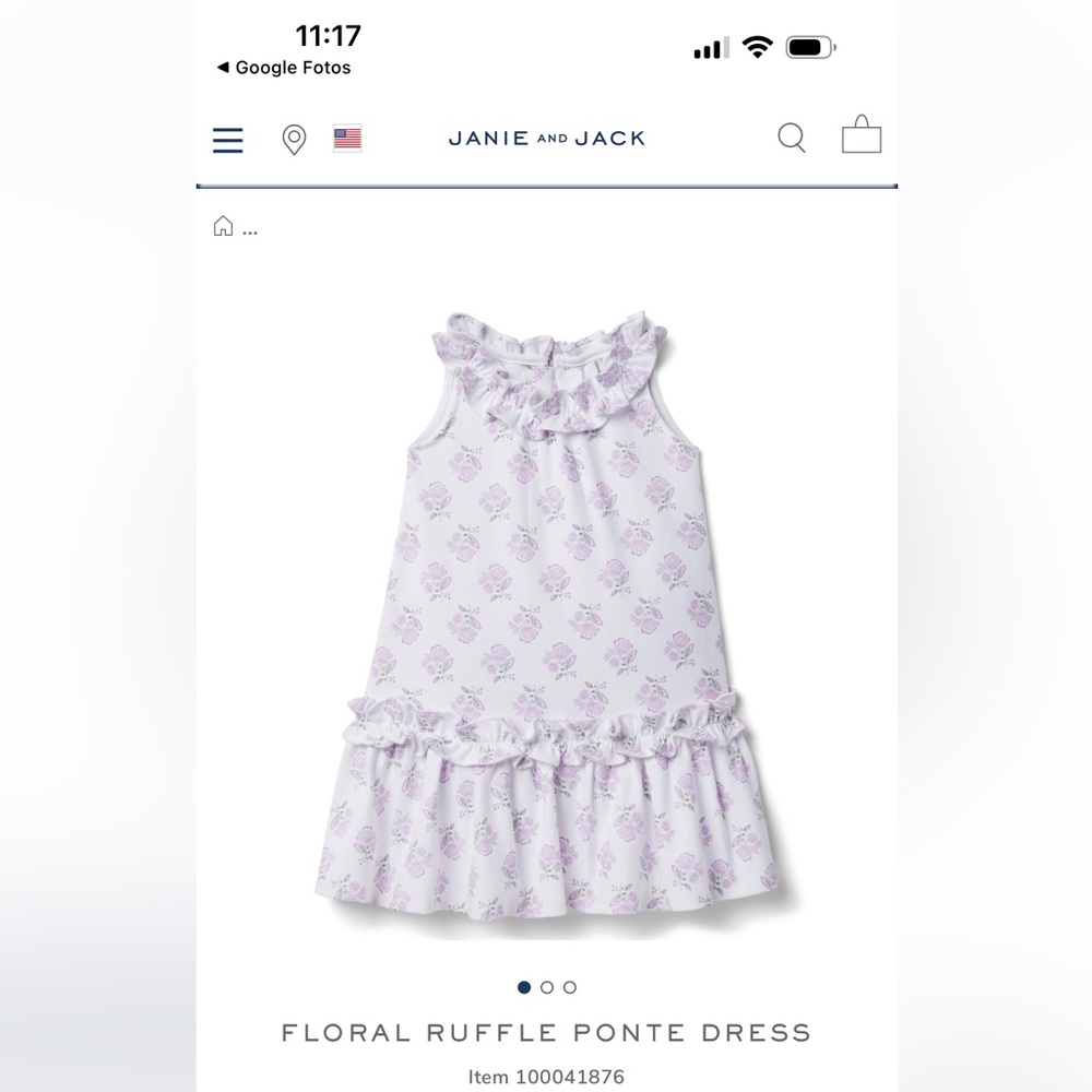 Janie and jack dress